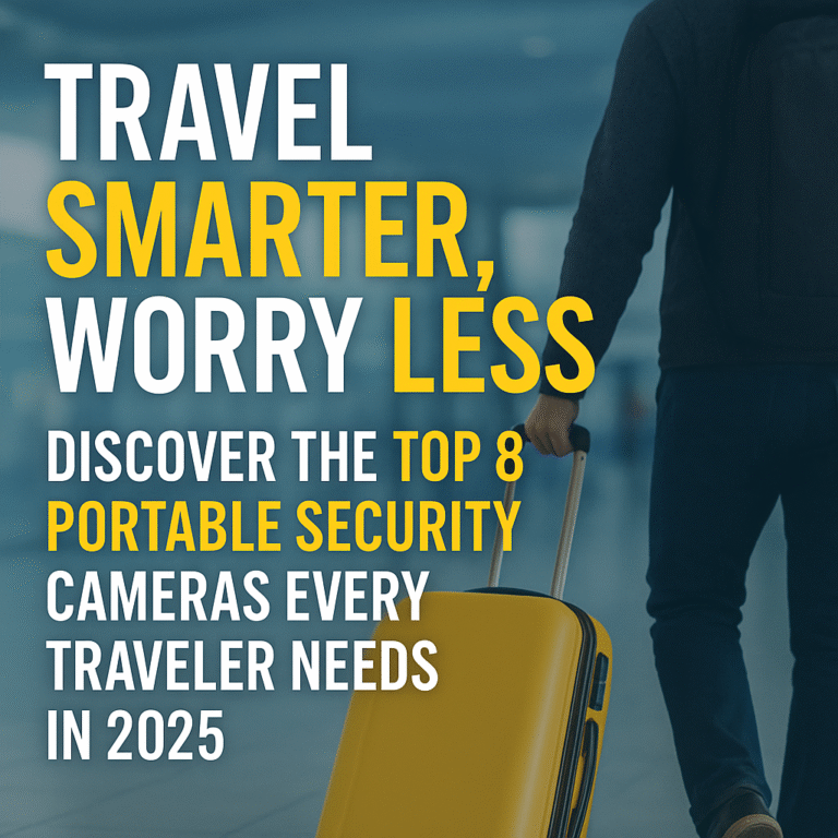 Top 8 travel-friendly security cameras