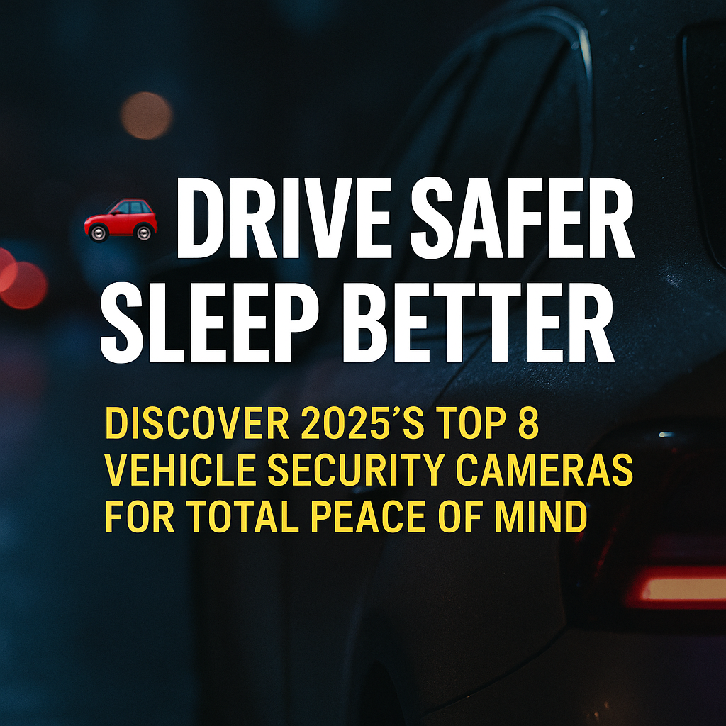 Top 8 best vehicle security cameras in 2025