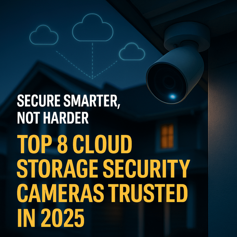 Top 8 Best Cloud Storage Security Cameras in 2025